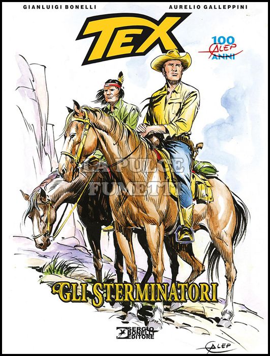 TEX STELLA D'ORO #    25 - TEX D'AUTORE ROMANZI A FUMETTI 5: GLI STERMINATORI